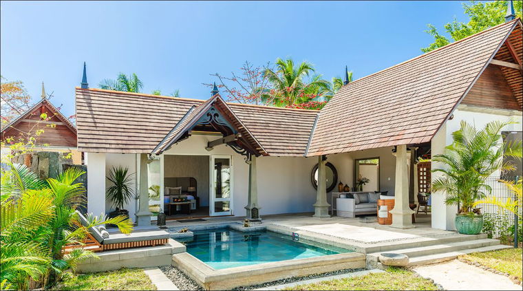 Eine renovierte Villa im Hotel Maradiva Villas & Spa 